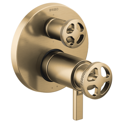 Brizo Litze T75635 TempAssure Thermostatic Valve with 6-Function Diverter Trim - Less Handles