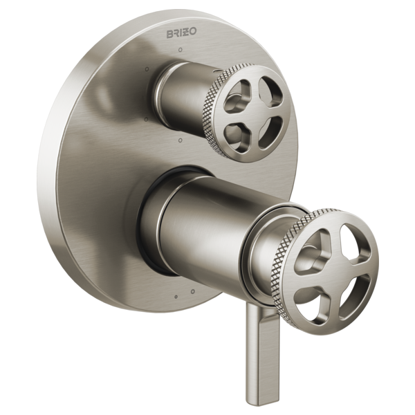 Brizo Litze T75635 TempAssure Thermostatic Valve with 6-Function Diverter Trim - Less Handles