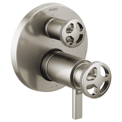 Brizo Litze T75635 TempAssure Thermostatic Valve with 6-Function Diverter Trim - Less Handles