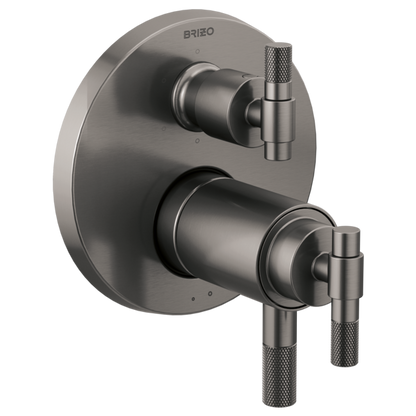 Brizo Litze T75635 TempAssure Thermostatic Valve with 6-Function Diverter Trim - Less Handles