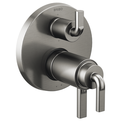 Brizo Litze T75635 TempAssure Thermostatic Valve with 6-Function Diverter Trim - Less Handles