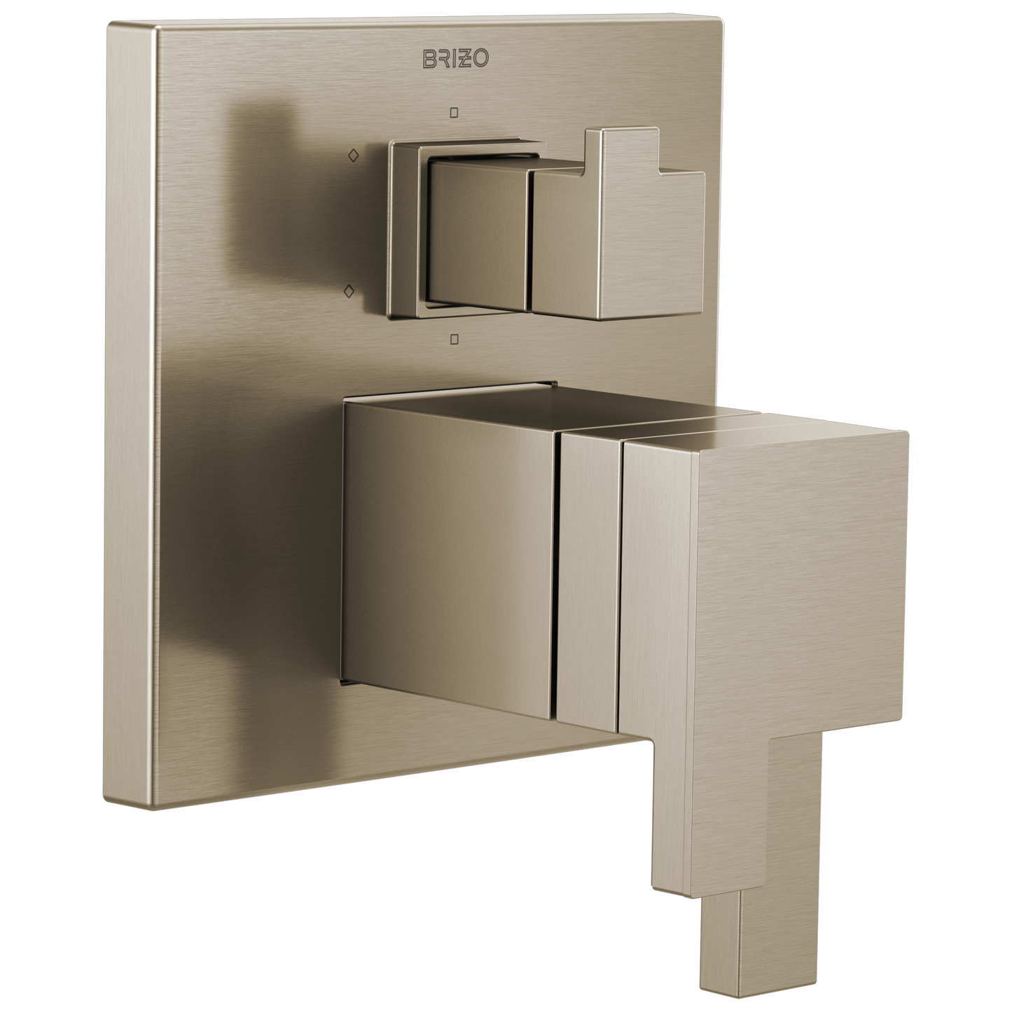 Brizo Siderna T75680 TempAssure Thermostatic Valve with Integrated 6-Function Diverter Trim