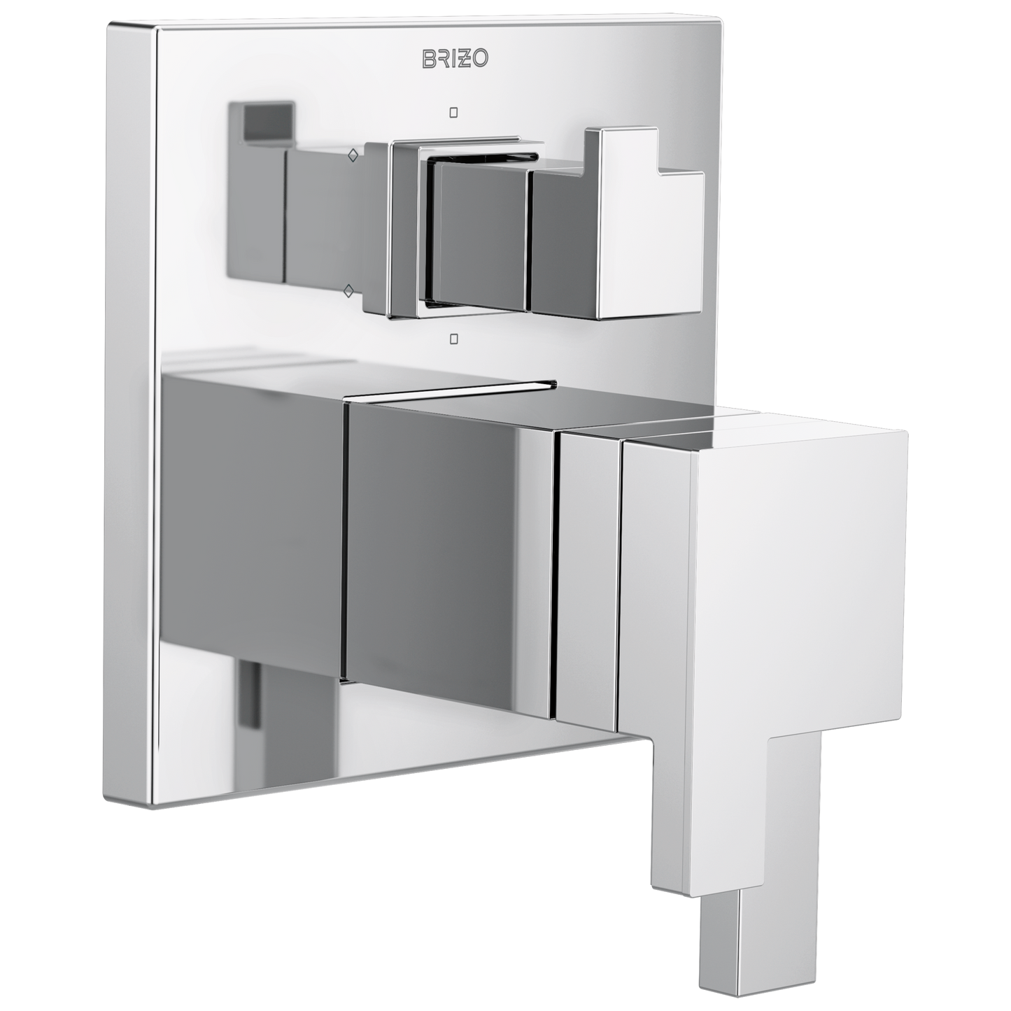 Brizo Siderna T75680 TempAssure Thermostatic Valve with Integrated 6-Function Diverter Trim