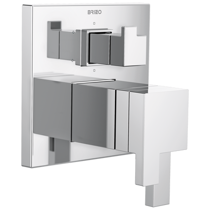 Brizo Siderna T75680 TempAssure Thermostatic Valve with Integrated 6-Function Diverter Trim