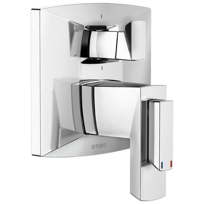 Brizo Vettis T75688 Tempassure Thermostatic Valve With Integrated 6-Function Diverter Trim