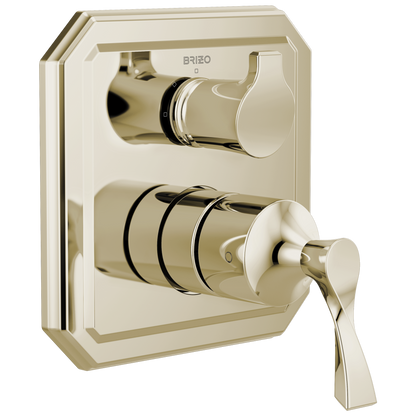 Brizo Virage T75P530 Pressure Balance Valve with Integrated 3-Function Diverter Trim