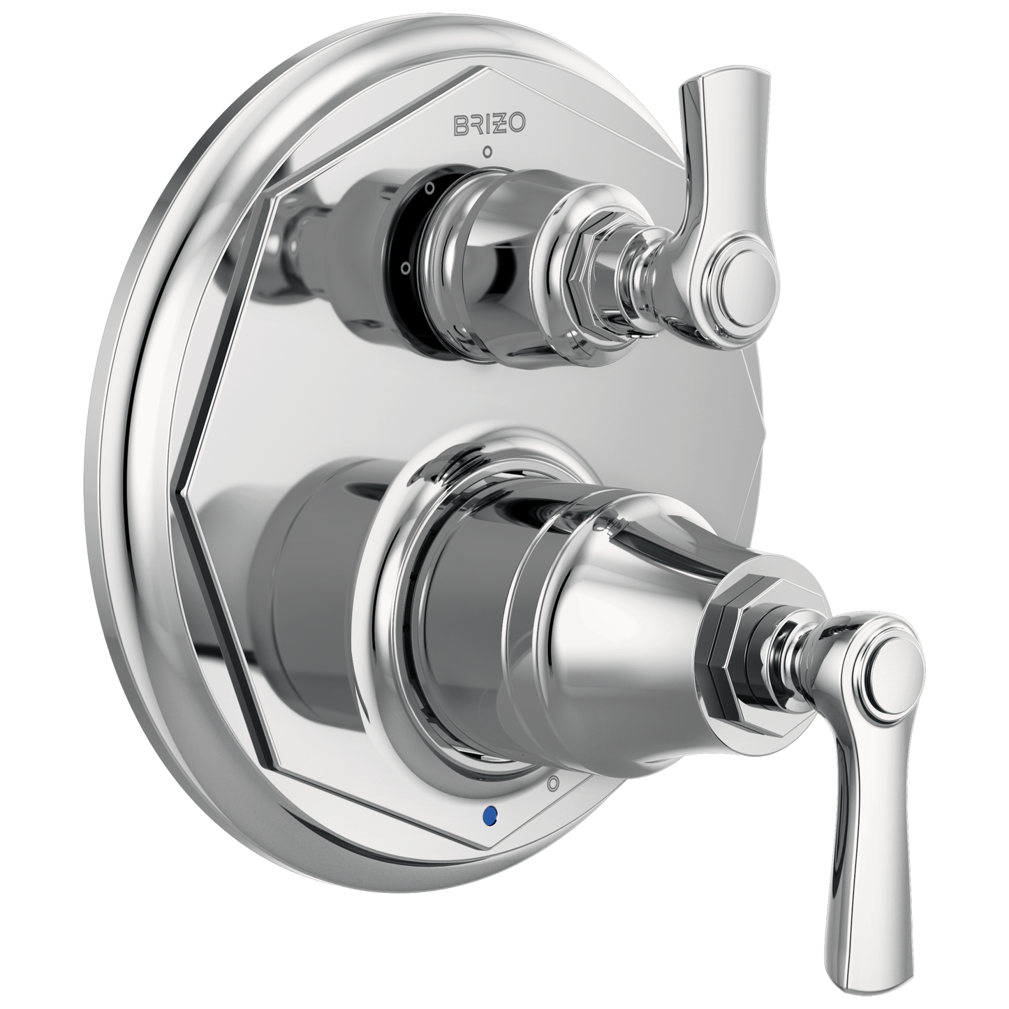 Brizo Rook T75P560 Pressure Balance Valve with Integrated 3-Function Diverter Trim