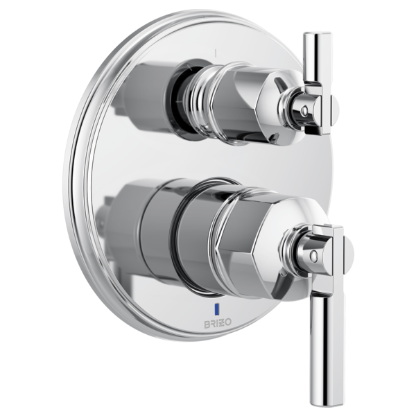 Brizo Invari T75P576 Pressure Balance Valve With Integrated 3-Function Diverter Trim - Less Handles