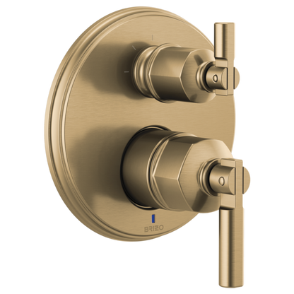 Brizo Invari T75P576 Pressure Balance Valve With Integrated 3-Function Diverter Trim - Less Handles