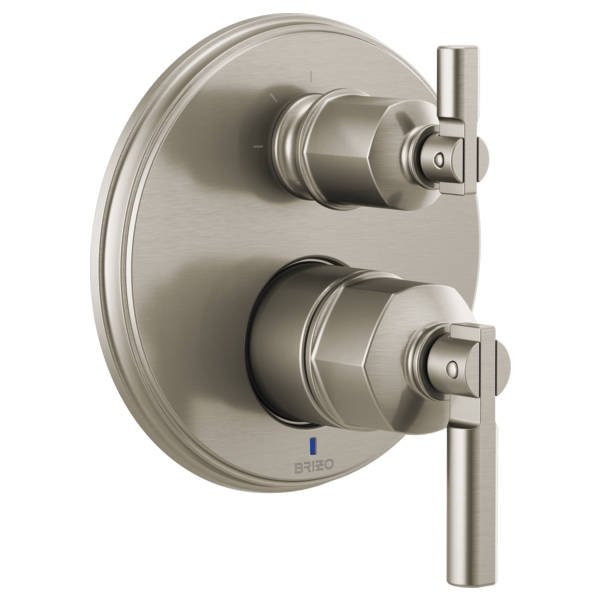 Brizo Invari T75P576 Pressure Balance Valve With Integrated 3-Function Diverter Trim - Less Handles