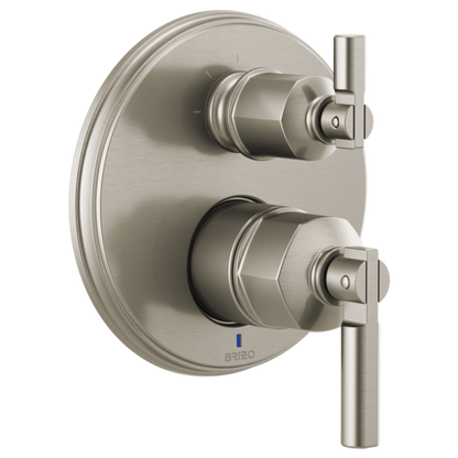 Brizo Invari T75P576 Pressure Balance Valve With Integrated 3-Function Diverter Trim - Less Handles