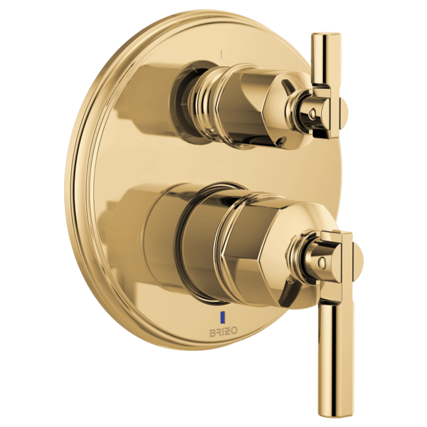 Brizo Invari T75P576 Pressure Balance Valve With Integrated 3-Function Diverter Trim - Less Handles