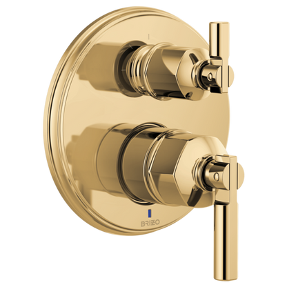 Brizo Invari T75P576 Pressure Balance Valve With Integrated 3-Function Diverter Trim - Less Handles