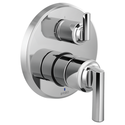 Brizo Levoir T75P598 Pressure Balance Valve With Integrated 3-Function Diverter Trim - Less Handles