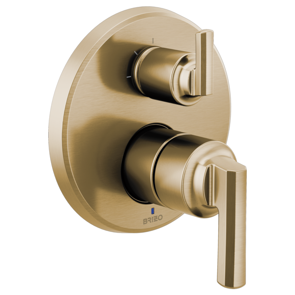 Brizo Levoir T75P598 Pressure Balance Valve With Integrated 3-Function Diverter Trim - Less Handles