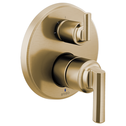 Brizo Levoir T75P598 Pressure Balance Valve With Integrated 3-Function Diverter Trim - Less Handles