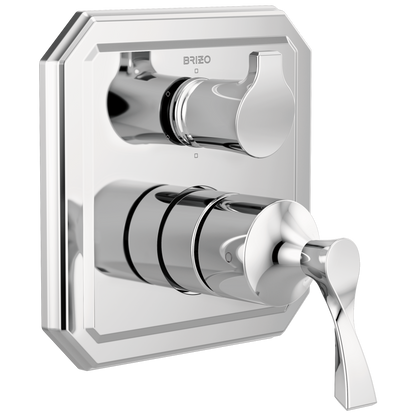 Brizo Virage T75P630 Pressure Balance Valve with Integrated 6-Function Diverter Trim