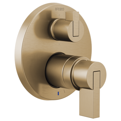 Brizo Litze T75P635 Pressure Balance Valve with Integrated 6-Function Diverter Trim - Less Handles