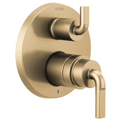 Brizo Litze T75P635 Pressure Balance Valve with Integrated 6-Function Diverter Trim - Less Handles