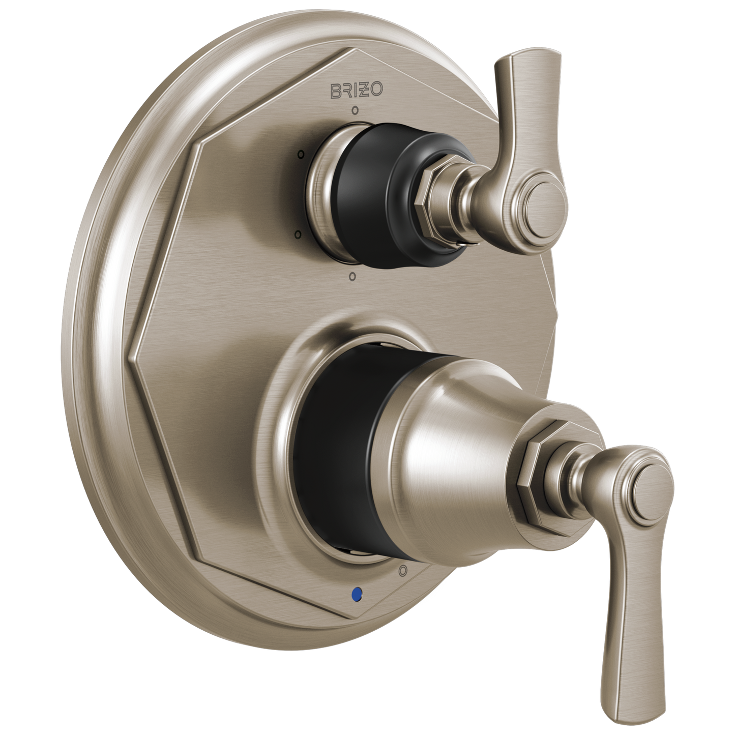 Brizo Rook T75P660 Pressure Balance Valve with Integrated 6-Function Diverter Trim