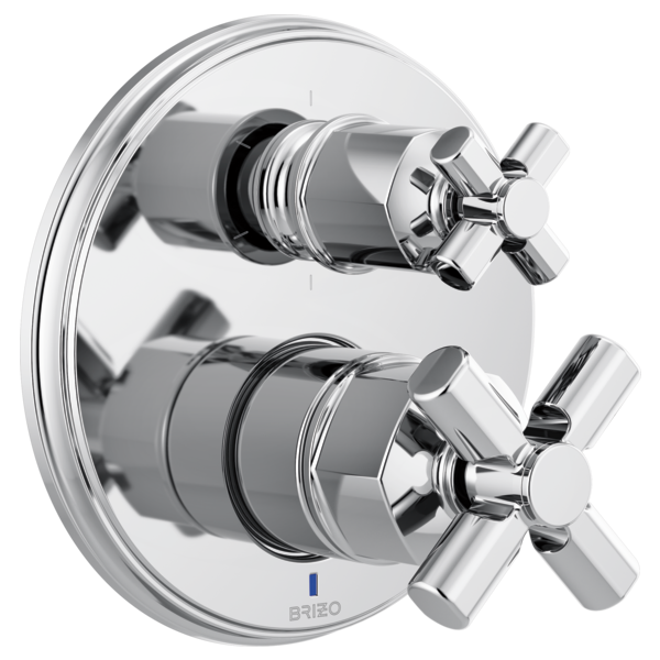 Brizo Invari T75P676 Pressure Balance Valve With Integrated 6-Function Diverter Trim - Less Handles