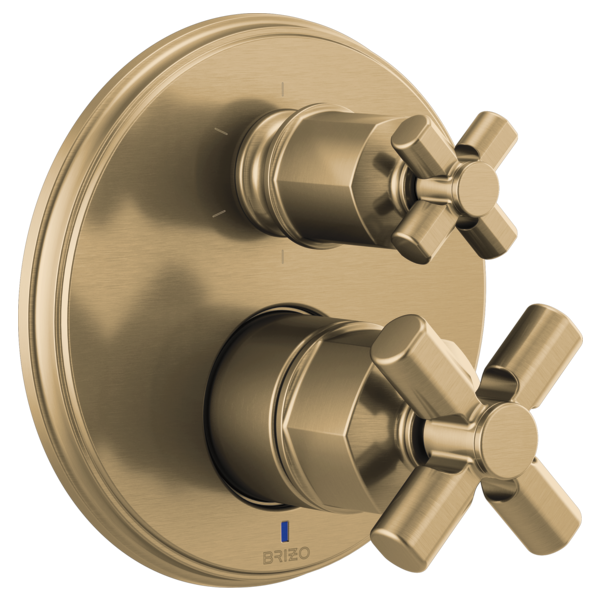 Brizo Invari T75P676 Pressure Balance Valve With Integrated 6-Function Diverter Trim - Less Handles