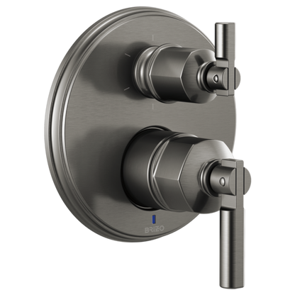 Brizo Invari T75P676 Pressure Balance Valve With Integrated 6-Function Diverter Trim - Less Handles