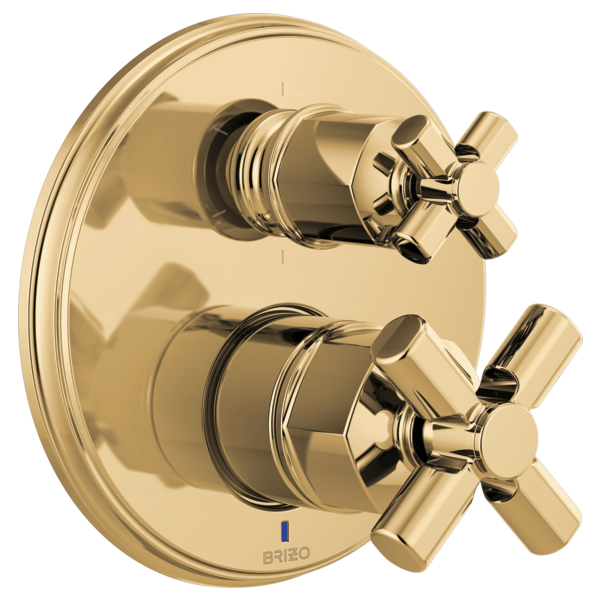 Brizo Invari T75P676 Pressure Balance Valve With Integrated 6-Function Diverter Trim - Less Handles