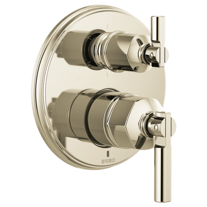 Brizo Invari T75P676 Pressure Balance Valve With Integrated 6-Function Diverter Trim - Less Handles