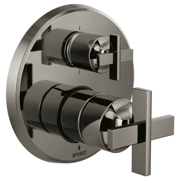 Brizo Levoir T75P698 Pressure Balance Valve With Integrated 6-Function Diverter Trim - Less Handles