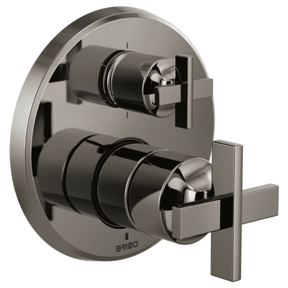 Brizo Levoir T75P698 Pressure Balance Valve With Integrated 6-Function Diverter Trim - Less Handles