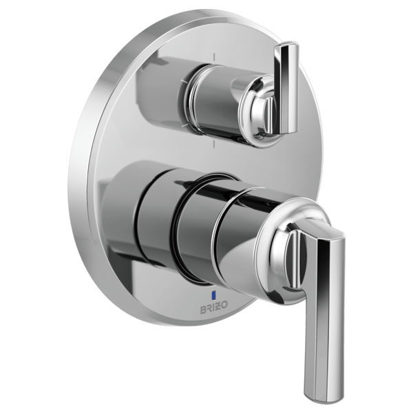 Brizo Levoir T75P698 Pressure Balance Valve With Integrated 6-Function Diverter Trim - Less Handles