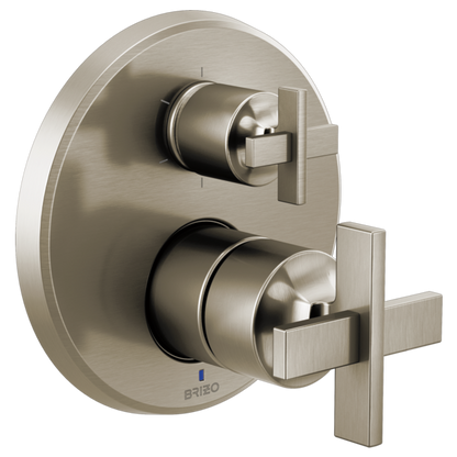 Brizo Levoir T75P698 Pressure Balance Valve With Integrated 6-Function Diverter Trim - Less Handles