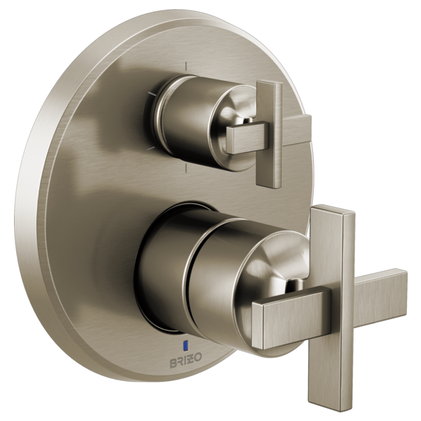Brizo Levoir T75P698 Pressure Balance Valve With Integrated 6-Function Diverter Trim - Less Handles