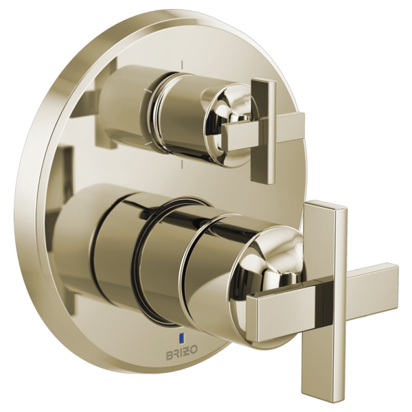 Brizo Levoir T75P698 Pressure Balance Valve With Integrated 6-Function Diverter Trim - Less Handles