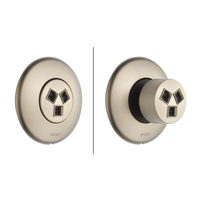Brizo Essential Shower T84613 Hydrachoice Max Round Body Spray Trim