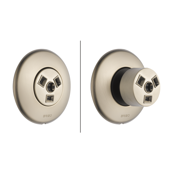 Brizo Essential Shower T84613 Hydrachoice Max Round Body Spray Trim