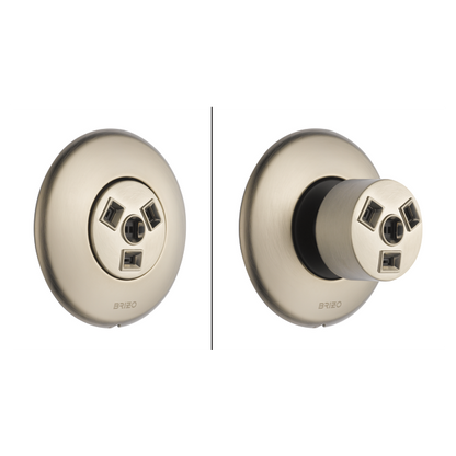 Brizo Essential Shower T84613 Hydrachoice Max Round Body Spray Trim