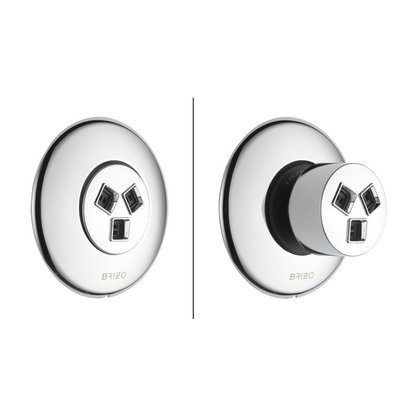 Brizo Essential Shower T84613 Hydrachoice Max Round Body Spray Trim