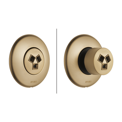 Brizo Essential Shower T84613 Hydrachoice Max Round Body Spray Trim