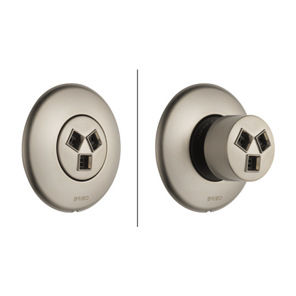 Brizo Essential Shower T84613 Hydrachoice Max Round Body Spray Trim