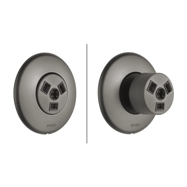 Brizo Essential Shower T84613 Hydrachoice Max Round Body Spray Trim