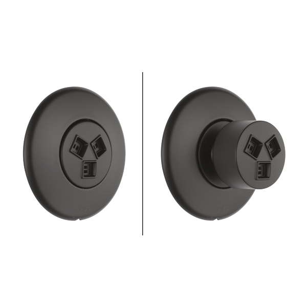 Brizo Essential Shower T84613 Hydrachoice Max Round Body Spray Trim