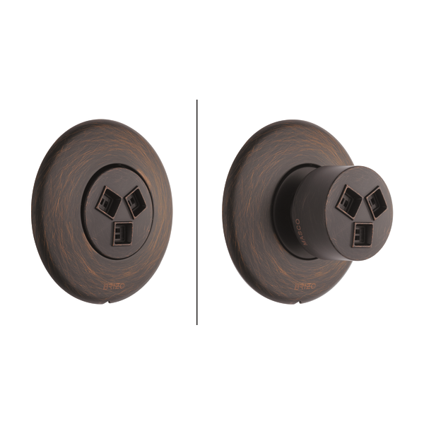 Brizo Essential Shower T84613 Hydrachoice Max Round Body Spray Trim