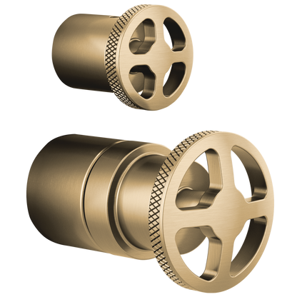 Brizo Litze HW75P32 Pressure Balance Valve with Integrated Diverter Trim Wheel Handle Kit