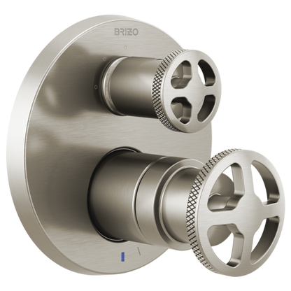 Brizo Litze HW75P32 Pressure Balance Valve with Integrated Diverter Trim Wheel Handle Kit