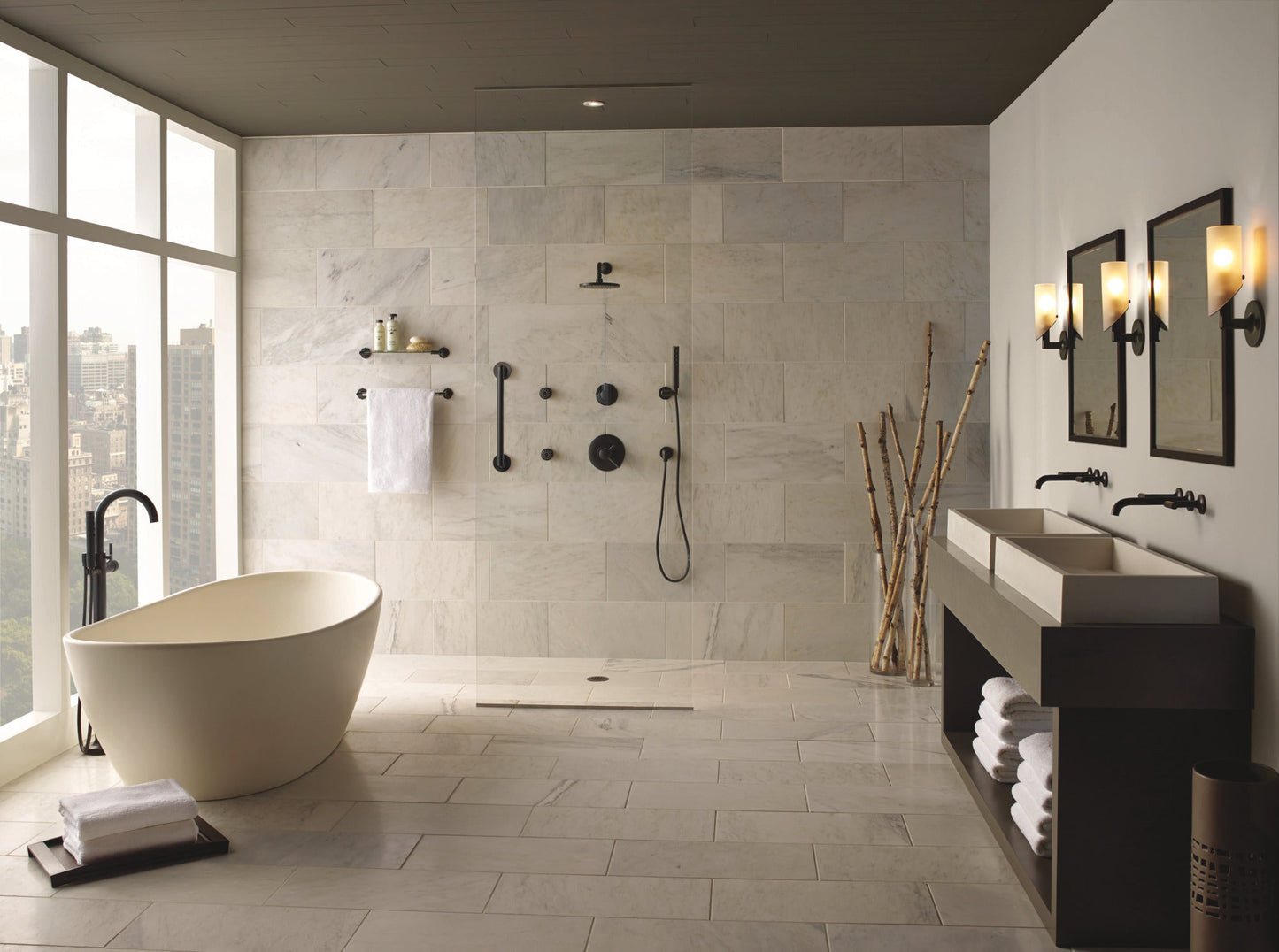 Brizo Jason Wu for Brizo T65875LF Widespread Lavatory Faucet - Less Handles 1.2 GPM