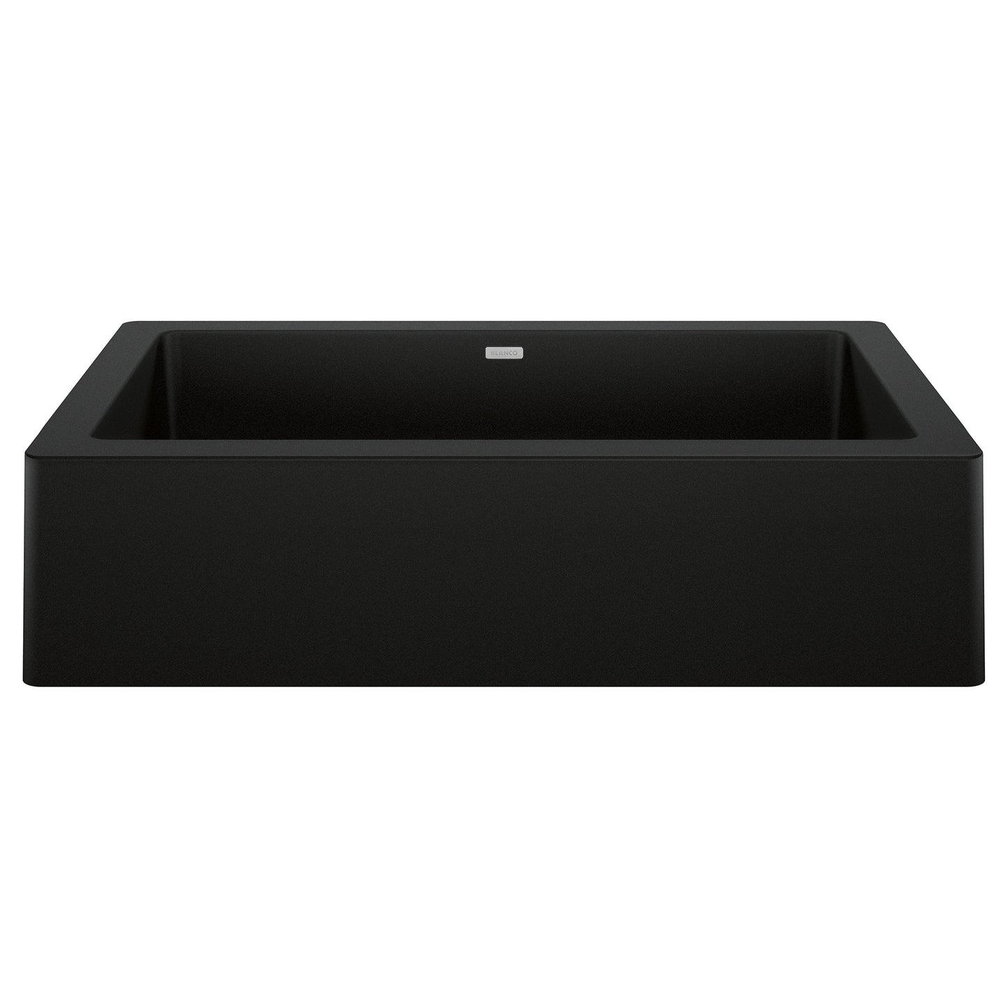 BLANCO 526545 Vintera 30" Super Single Apron Farmhouse Sink - Coal Black