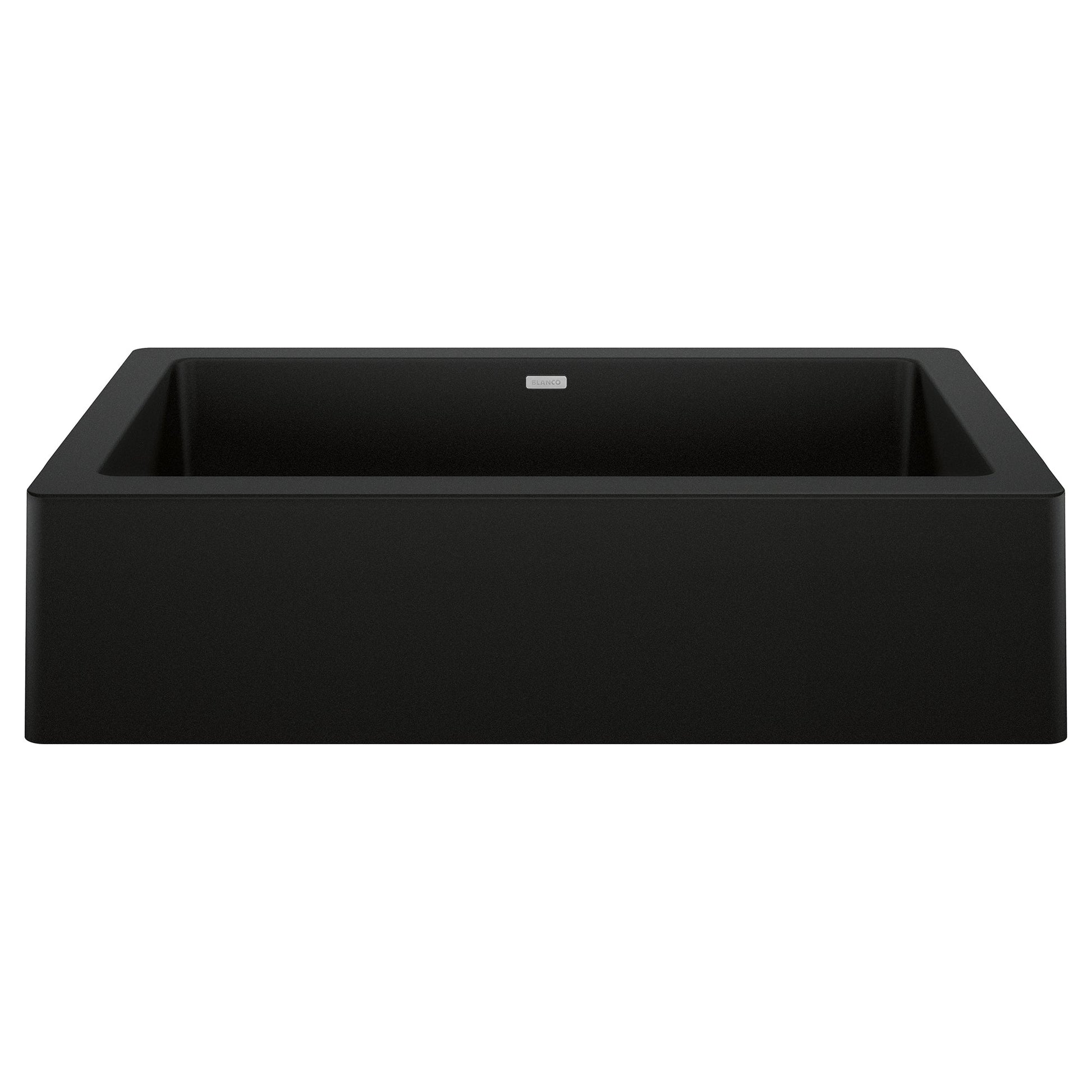 BLANCO 526545 Vintera 30" Super Single Apron Farmhouse Sink - Coal Black