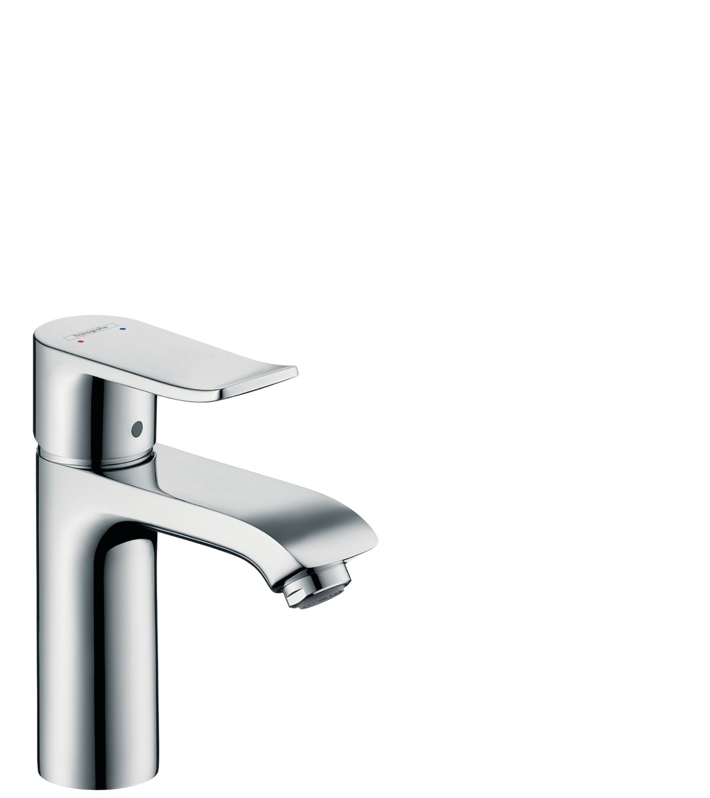 hansgrohe Metris Single-Hole Faucet 110 with Pop-Up Drain, 0.5 GPM